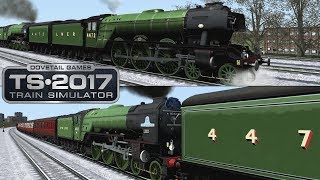 Train Simulator 2017  Double Header Flying Scotsman amp Tornado [upl. by Ynaffet229]