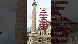 Trajans Column rome romanempire ancient ancienthistory trajan romania ancientrome monument [upl. by Ydner]