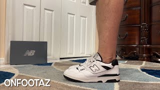 New Balance 550 White Black [upl. by Annasus]