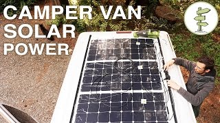 Van Life  Our Amazing Stealth Solar Power Set up Off Grid Camper Van [upl. by Suciram949]