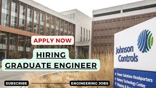 Johnson Controls International Hirings GET  OFF Campus Drive For 2024 PassoutFresher Engineer Jobs [upl. by Meng]