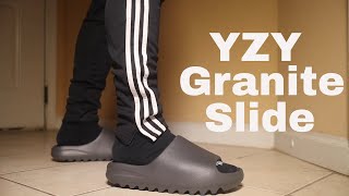 Yeezy Slide Granite Review [upl. by Lihp76]