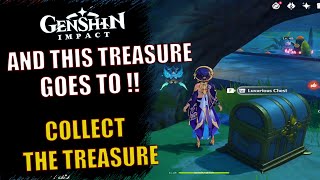 And This Treasure Goes To  Collect The Treasure  Genshin Impact World Quest Guide [upl. by Duffie]