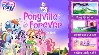 My little Pony games adventures in Ponyville Forever  Kids Games Online Videos [upl. by Orofselet]