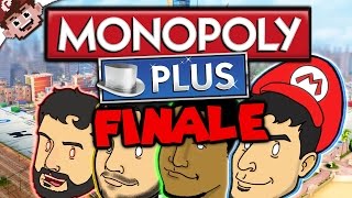 AND THE WINNER IS Monopoly Plus w The Derp Crew  Part 4 [upl. by Vevay]