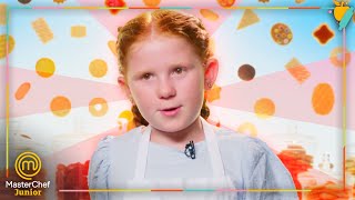 Sara ¡Una auténtica FOODIE  MasterChef Junior 9 [upl. by Aneehc]