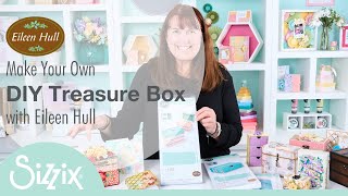 Make a DIY Mat Board Treasure Box with Eileen Hull [upl. by Nimoynib]