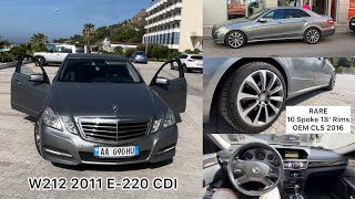 Mercedes Benz EClass W212 2011 POV City Drive [upl. by Leakim]