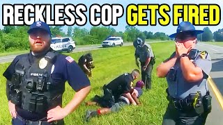 Cop Gets FIRED After Troopers Call Out His INSANE Behavior [upl. by Geis]