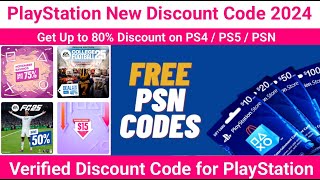 PlayStation Discount Codes 2025  Verified PS4 Discount Codes for PS5 amp PSN [upl. by Ecirted]