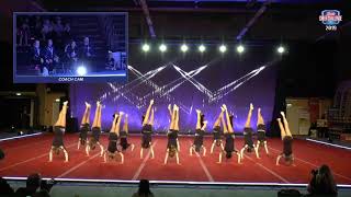 Haninge Cheer Elite junior Level 1  Nordic Cheer Challenge 2019 1 [upl. by Kosel675]