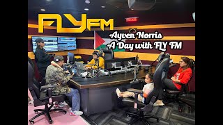 Ayven Norris a day in FLY FM studio with EAN HANIFF amp crew members [upl. by Andrew291]