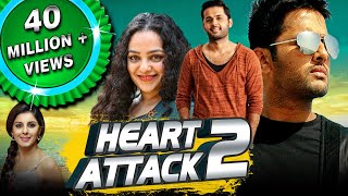 हार्ट अटैक 2  नितिन की तेलुगु हिंदी डब्ड फुल मूवी । Heart Attack 2 Hindi Dubbed Movie । नित्या मेनन [upl. by Noni237]