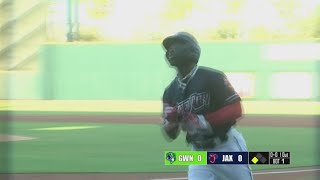 Stripers surge past Jumbo Shrimp in gametwo clash 41 [upl. by Arinayed]