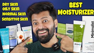 Best Moisturizer in India for Oily skin Dry Skin Sensitive Skin  Shadhik Azeez  Not sponsored [upl. by Eldin284]