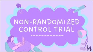 Non Randomized Control Trial  Public Health Dentistry [upl. by Namijneb]