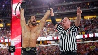 Seth Rollins Canjea su Maletin en wrestlemania 31 [upl. by Ronny55]