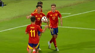 Gol de Mateo Joseph España vs Kazajstán sub21 43 Todos los goles y resumen ampliado [upl. by Eniretac]