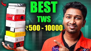 Best TWS Earbuds Every Price Range Rs500 to Rs10000 தமிழ் [upl. by Jacenta]