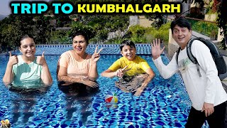 TRIP TO KUMBHALGARH  Day 1  Aayu Pihu ke arguements  Travel Vlog   Aayu and Pihu Show [upl. by Drahsar768]