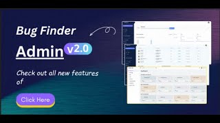 Bug Finder Admin Intro  Latest Version 20 Overview 🚀 [upl. by Jena]