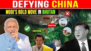 PM Modis Bhutan Voyage Confronting Chinese Threats [upl. by Elatsyrc]