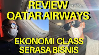 Review Qatar Airways Ekonomi Class serasa Bisnis reviewqatarairways vlogturki turki2021 viral [upl. by Truman]