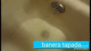 Tutorial como destapar tuberias de banera tapada [upl. by Viola97]