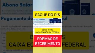 COMO SACAR O PIS PELA CAIXA ECONÔMICA FEDERAL pisvaiserantecipado noticias pispasep pis real [upl. by Ailb593]