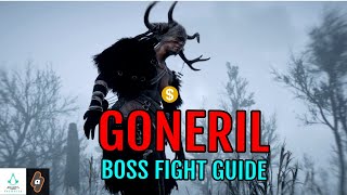 How to Defeat Goneril World Event Boss Fight Guide and Rewards  Assassins Creed Valhalla [upl. by Lareena651]