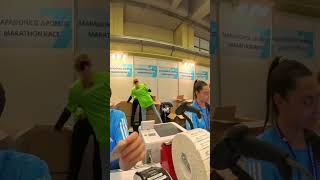 Athen Marathon Expo T2 Athen Athen Marathon travel runningmotivation running [upl. by Clellan]