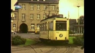 Die ehemalige Wuppertaler Straßenbahn  Vintage tram in Wuppertal Germany [upl. by Orose]