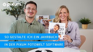 Wie gestalte ich ein Pixum Jahresrückblick Fotobuch  Pixum Webinar [upl. by Zoi656]