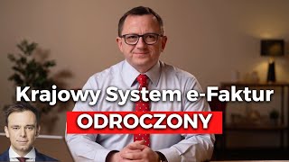 Ważne dla przedsiębiorców Minister Finansów odroczył KSeF Krajowy System eFaktur [upl. by Etnod]