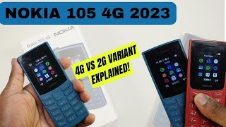 Nokia 105 4G 2023 Unboxing All You Need To Know [upl. by Halak]