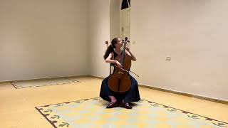 DGabrielli Ricercar VI Renana LevinBaroque cello [upl. by Eille]