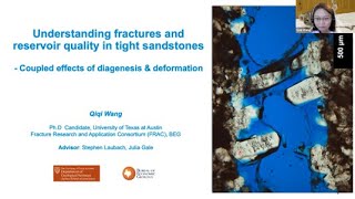 AAPG PSGD WebinarQampA Qiqi Wang presents Fractures and Reservoir Quality in Tight Sandstones [upl. by Bergin350]