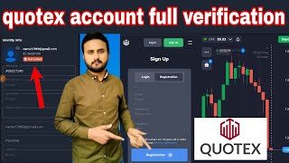 How to create and verify quotex account  quotex account full verify  quotex ka account kaise banay [upl. by Isac]