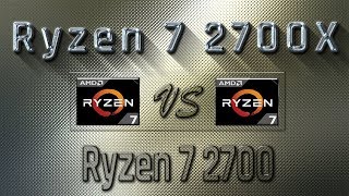 Ryzen 7 2700X vs Ryzen 7 2700 Benchmarks  Gaming Tests Review amp Comparison [upl. by Ardeen391]