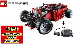 Lego Technic 8070 Alternative Model Roadster Speed Build [upl. by Reniar600]