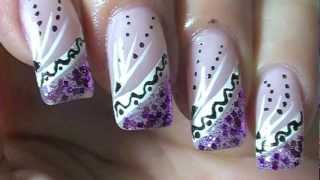 Nail Art Design Tutorial [upl. by Nevins]