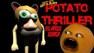 Annoying Orange Plays  PT Potato Thriller HILARIOUS HORROR [upl. by Odlanir981]