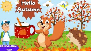 Autumn Song  Nursery Rhymes  Kids Songs [upl. by Sharl]