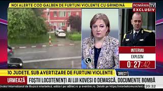 EXCLUSIV Directorul ANM Florinela Georgescu a spusla România TV unde se reinstalează canicula [upl. by Llertnauq]