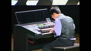 Victor Chandra plays quotSymphonic Rhapsodyquot Electone EL900 2004 [upl. by Koo]