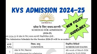 KV Admission 2024  KV Admission 2425  KV Registration  KV Balvatika  Class 1  Class 11 [upl. by Behlke]