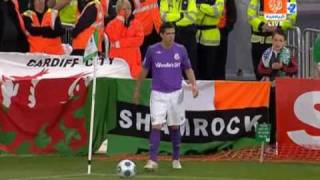 Shamrock Rovers vs Real Madrid  highlights 21072009 [upl. by Alvie737]