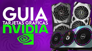 GUIA DEFINITIVA de las TARJETAS GRAFICAS de NVIDIA 2024 [upl. by Vinni]