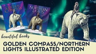 Gorgeous illustrated edition of The Golden Compass  Northern Lights  Beautiful Book Review [upl. by Yhtir]