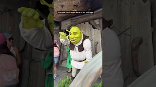 I went to Shreks swamp and it was insane Universal Studios Florida Dreamworks Land shorts [upl. by Ora374]